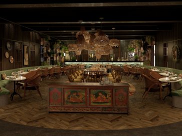SALON GRAN HOTEL INFOGRAFIA 3D